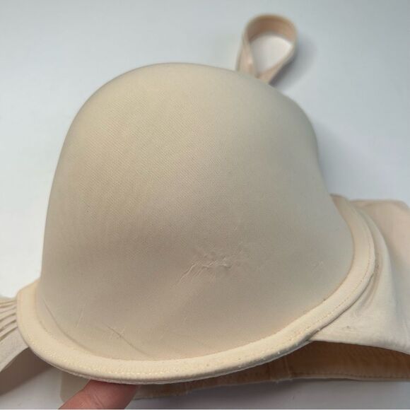 Le Mystere Cream lined Bra 36DDD 36F - Picture 5 of 13
